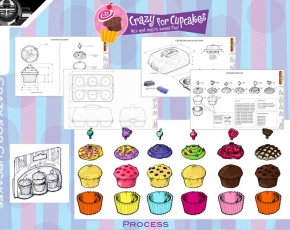 Crazy For Cupcakes Process