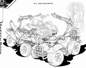 GI Joe 4 wheeler concept