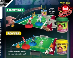 Football Soccer Bitty Bucket