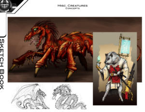 Creature-sketches 